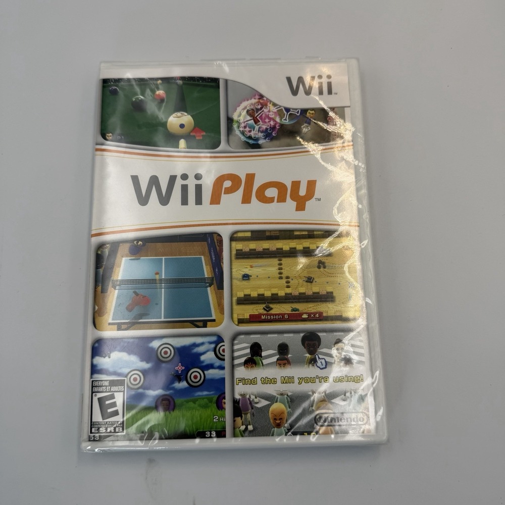 NEW Nintendo Wii Game Wii Play WiiPlay - Complete with Manual CIB